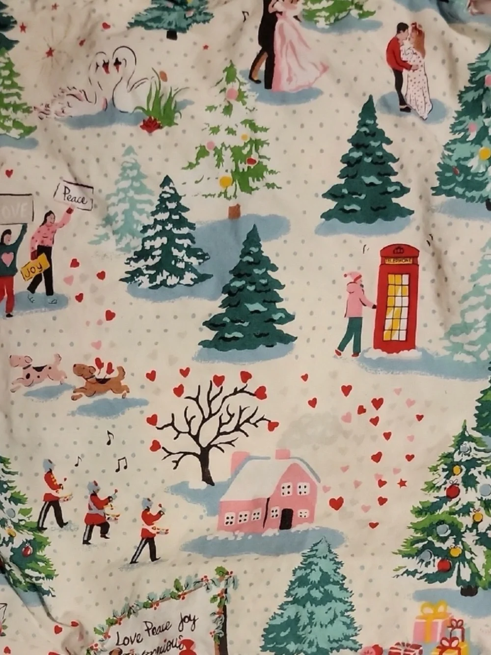 Cath Kidston Shine Bright Queen Sheet Set 100% Cotton EUC